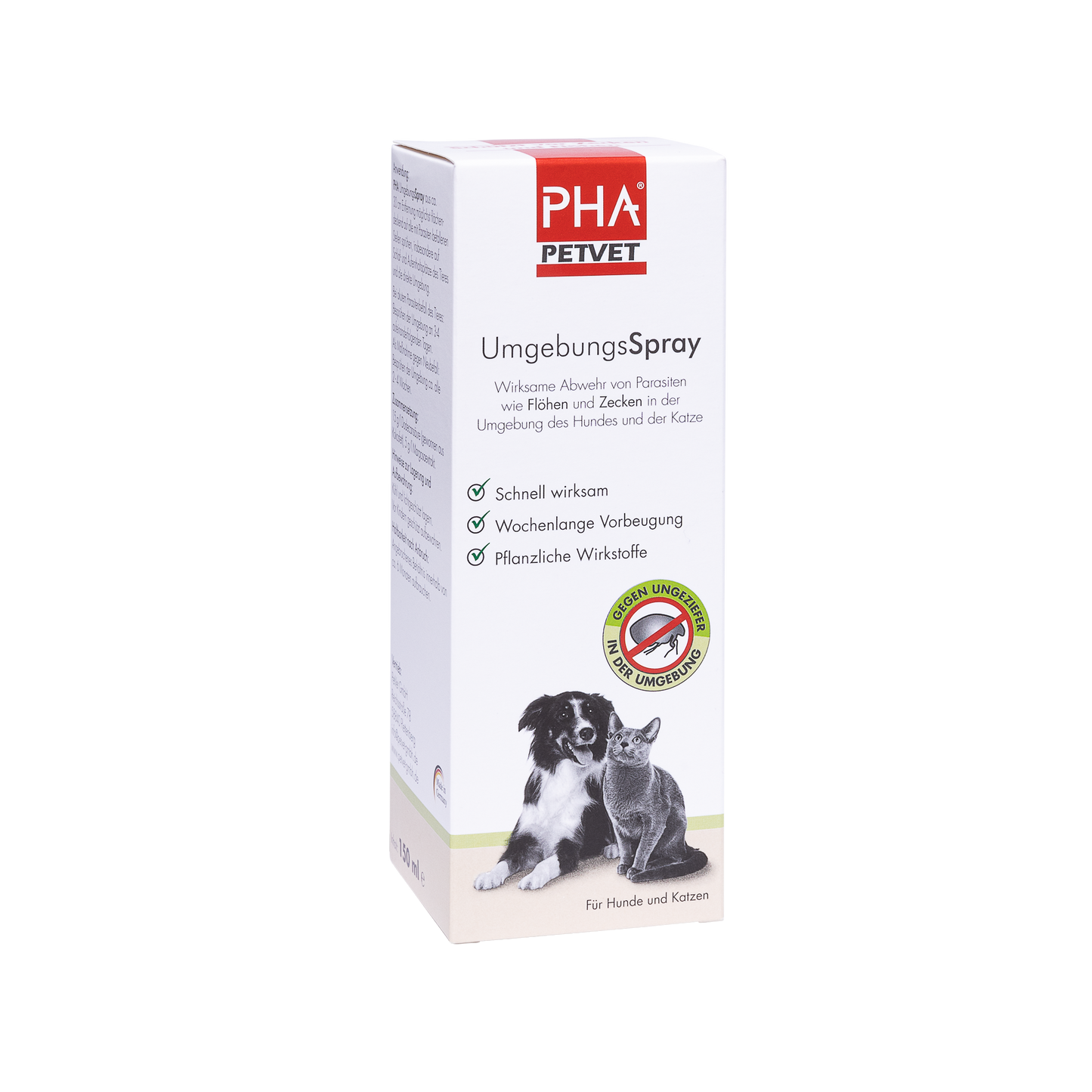 PHA UmgebungsSpray für Hunde u. Katzen 150 ml