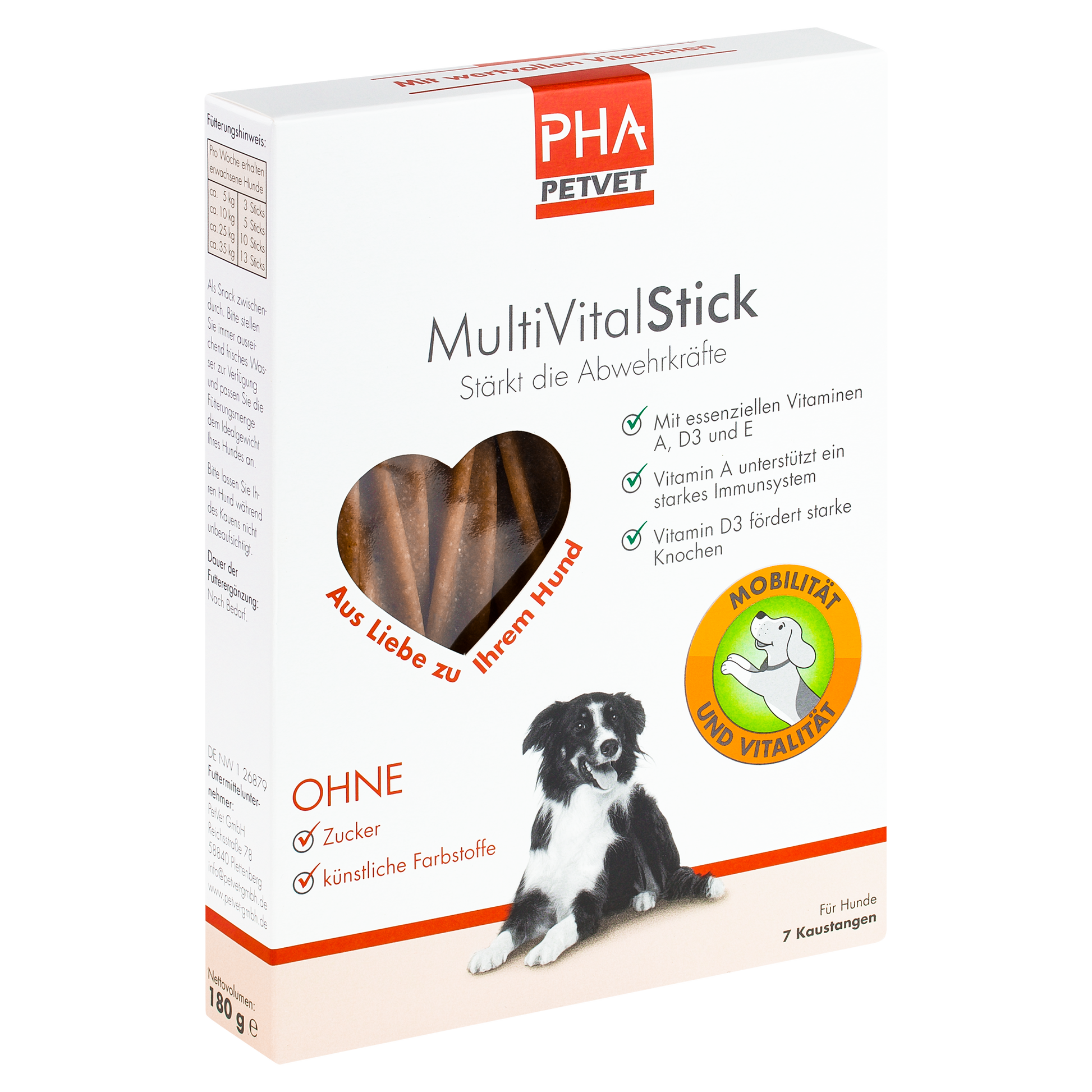 PHA MultiVitalSticks für Hunde