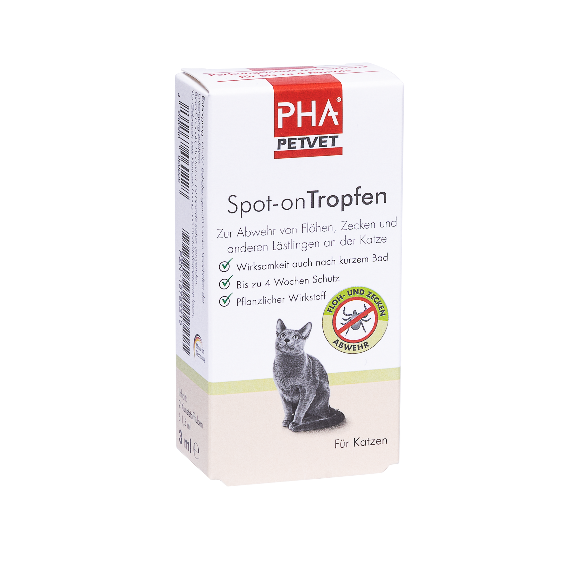 PHA SpotOn-Tropfen für Katzen