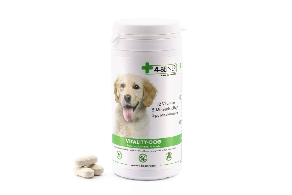 4 zampe Vitality Dog - 100 compresse - 66 grammi
