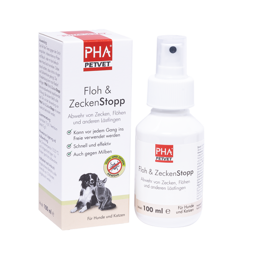 PHA Floh- & ZeckenStopp für Hunde & Katzen