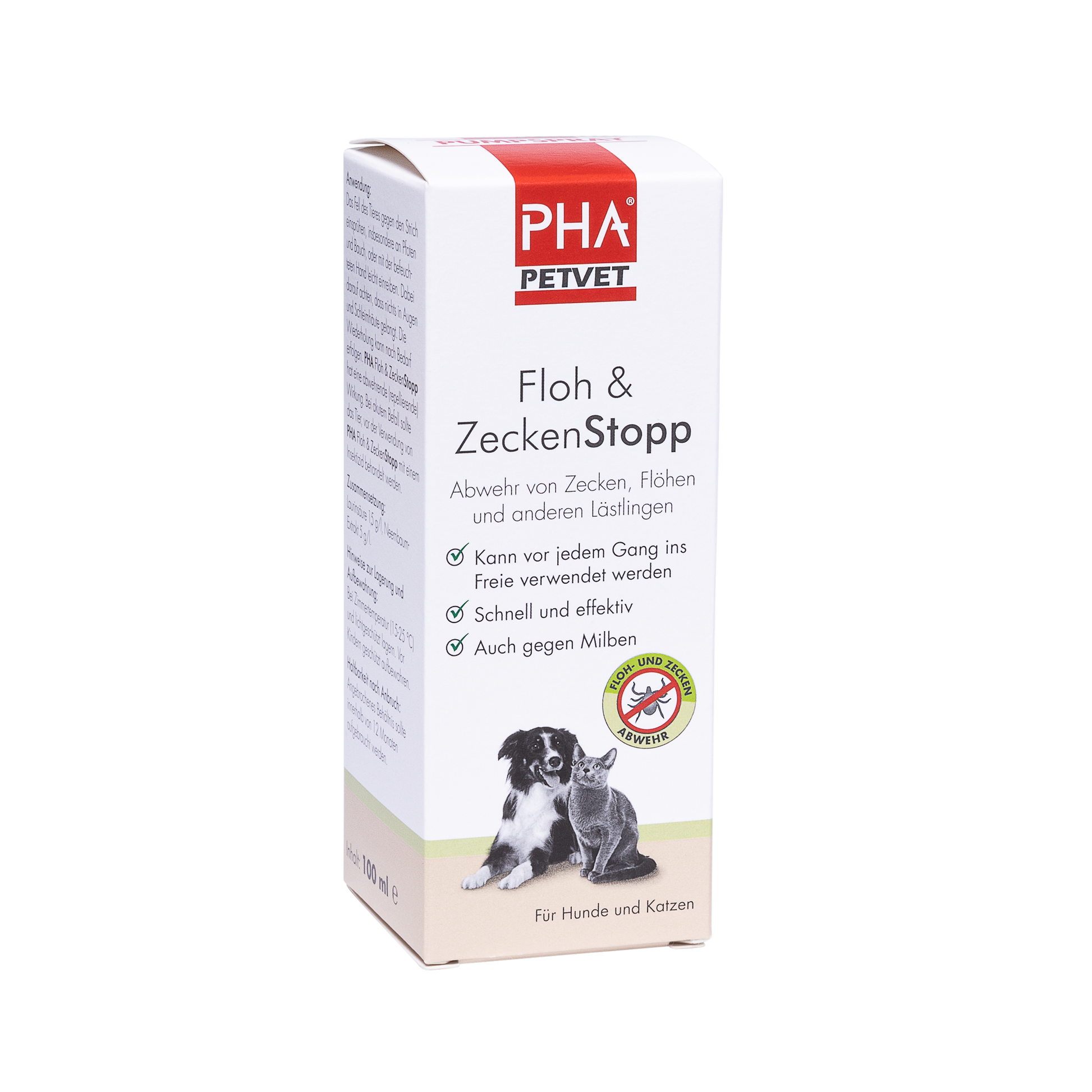 PHA Floh- & ZeckenStopp für Hunde & Katzen