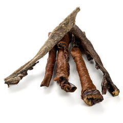 strisce di pelliccia di cavallo, lunghe