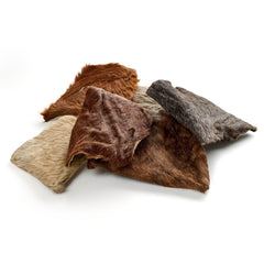 plaques de peau de cheval avec fourrure