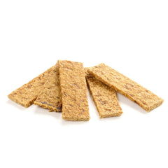 strisce di carne di tacchino