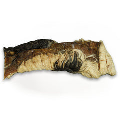 plaques de cuir de vache avec fourrure