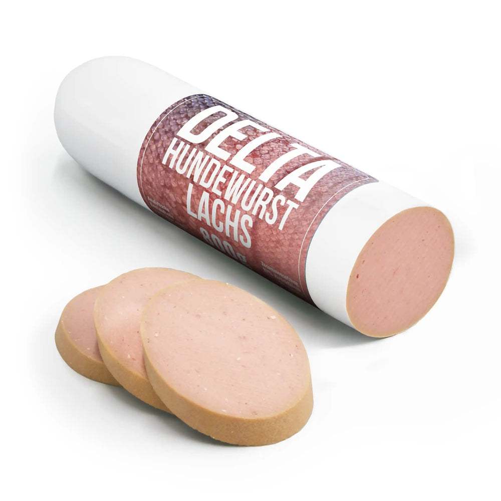 DELTA saucisse pour chien SAUMON