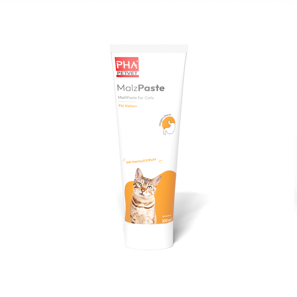 Pâte de malt PHA pour chats - 100 ml - 5 pièces